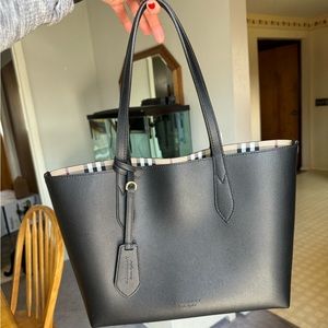 Burberry Black Reversible Purse